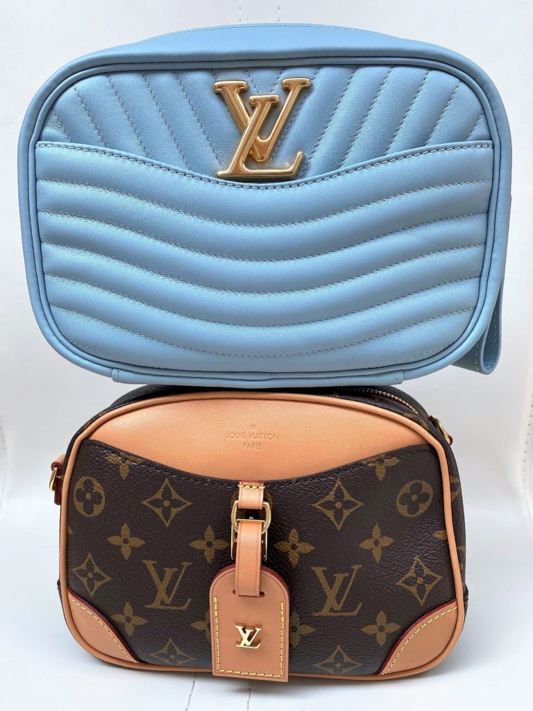 LV New Wave bag and Deauville comparison